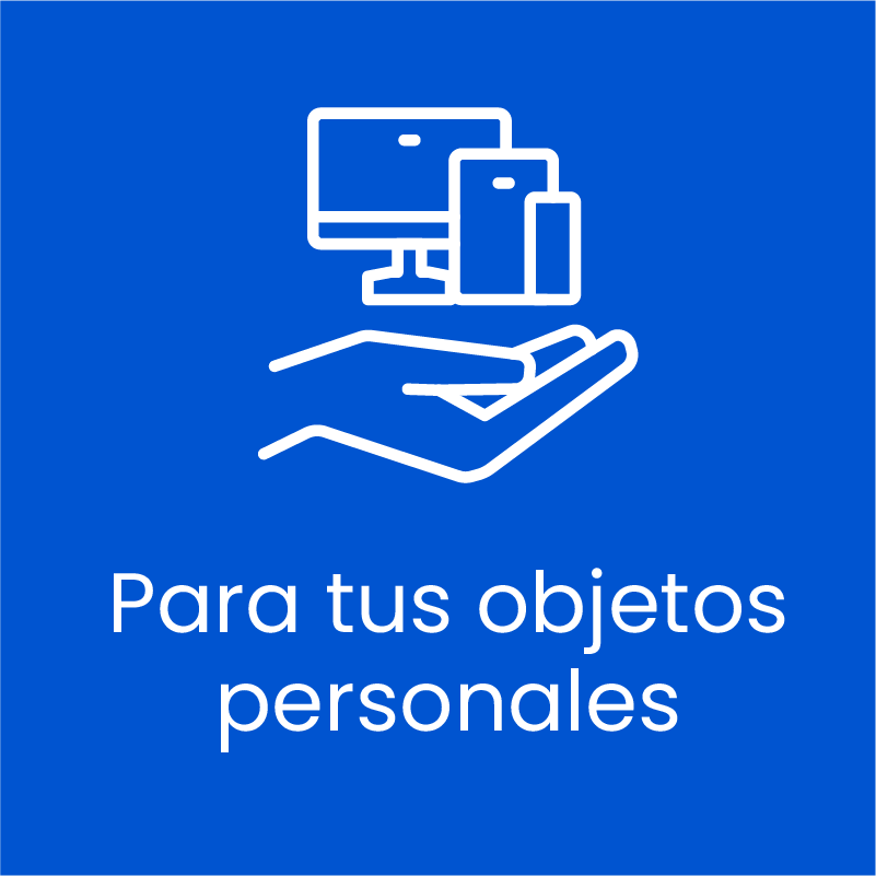 Para tus objetos personales